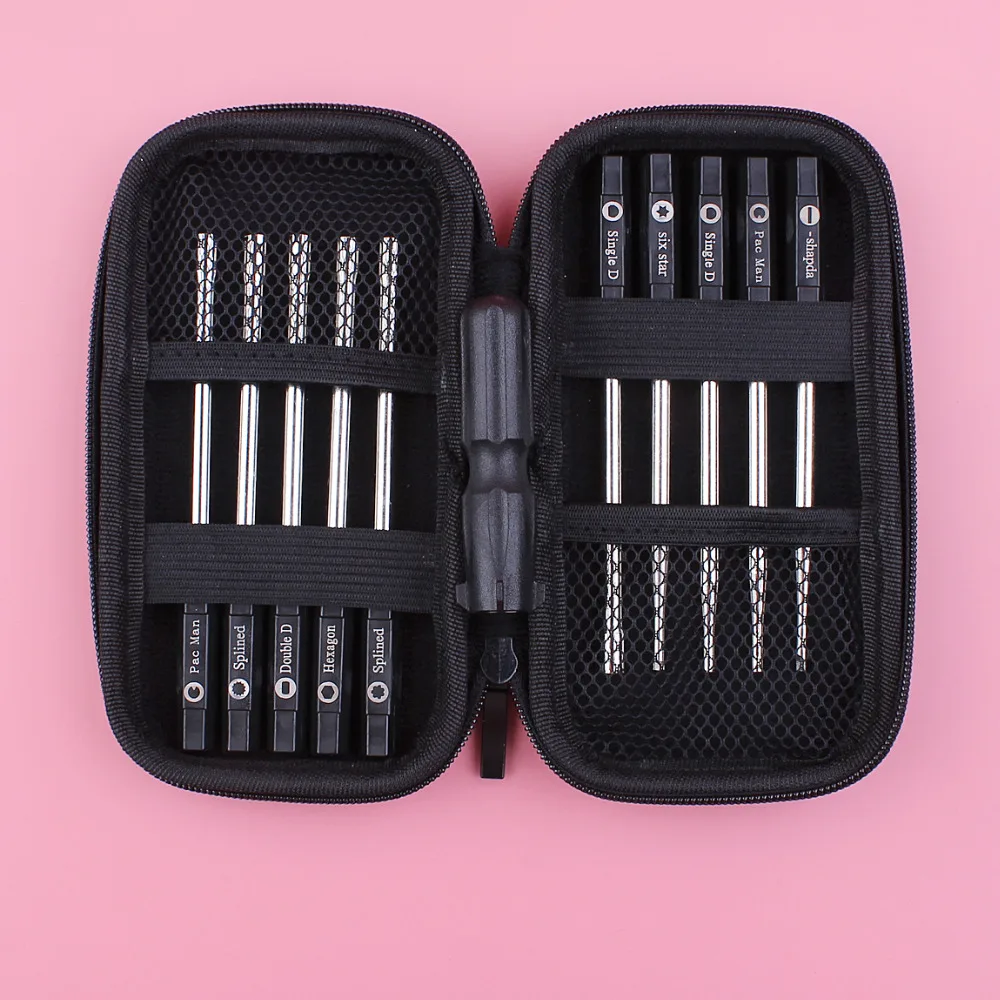 10pcs Multifunction Screwdriver Carburetor Adjusting Tool Set Kit For Stihl Husqvarna Poulan Craftsman 2 Stroke Engine Part
10pcs Multifunction Screwdriver Carburetor Adjusting Tool Set Kit For Stihl Husqvarna Poulan Craftsman 2 Stroke Engine Part