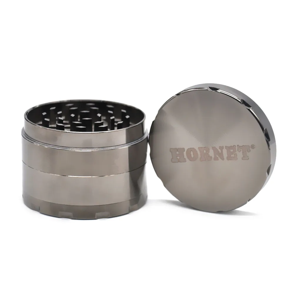 HORNET4 Layers 50mm/56mm Zinc Alloy Smoking Accessories Tobacco Crusher Manual Grinder Spice Mill Crusher Diamond Teeth
HORNET4 Layers 50mm/56mm Zinc Alloy Smoking Accessories Tobacco Crusher Manual Grinder Spice Mill Crusher Diamond Teeth