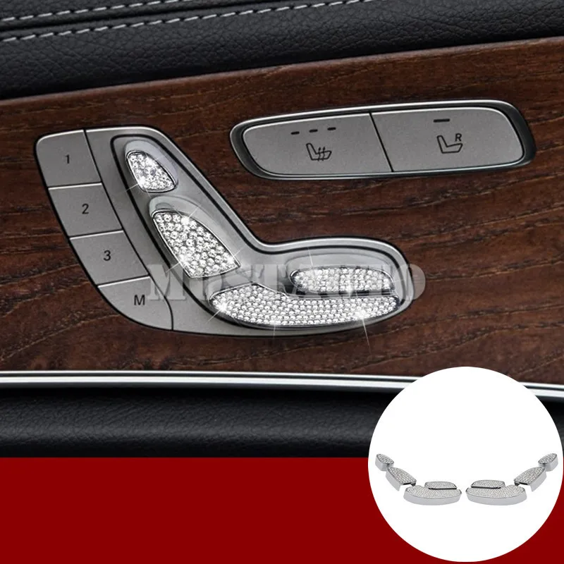 For Benz E Class W213 Rhinestone Style Seat Adjust Button Trim Cover 2017-2021 8pcs Car Accessories Interior Car Decor Car Trim
For Benz E Class W213 Rhinestone Style Seat Adjust Button Trim Cover 2017-2021 8pcs Car Accessories Interior Car Decor Car Trim