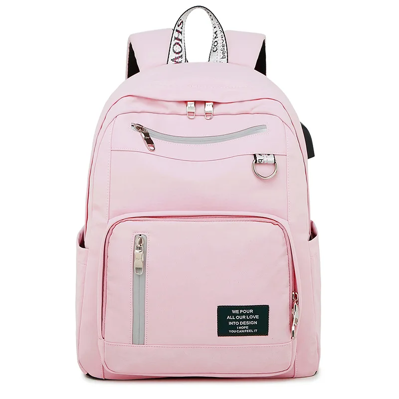 Korean Lovers Backpack Kawaii Bookbag Waterproof Travel Backpack Pink School Bags for Teenage Girls USB Laptop Backpack Rugzak
Korean Lovers Backpack Kawaii Bookbag Waterproof Travel Backpack Pink School Bags for Teenage Girls USB Laptop Backpack Rugzak