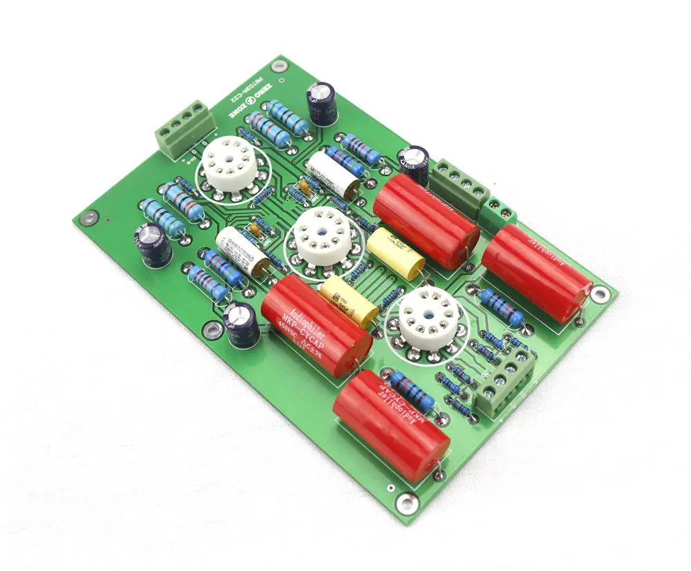 GZLOZONE Asembeld PRT-03A Hifi стерео ламповый предусилитель основание на предусилителе C22