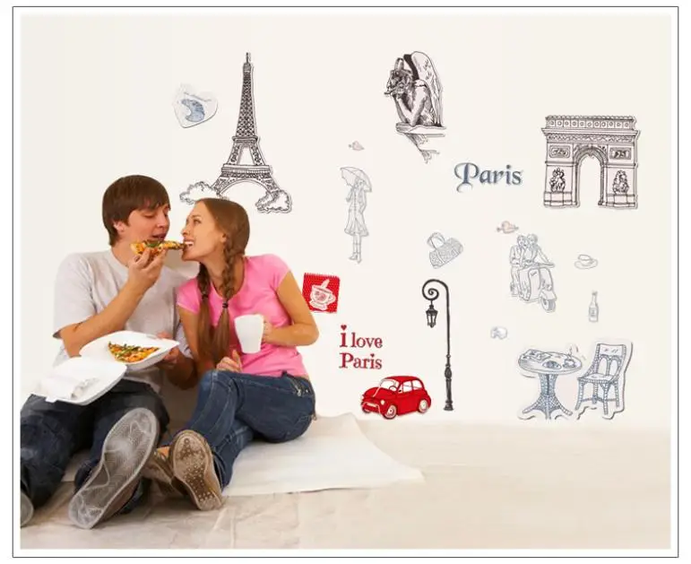 Free shipping!! 110*110cmZY91034adhesive 3d wall stickers I Love Paris removable wall decorations living room
Free shipping!! 110*110cmZY91034adhesive 3d wall stickers I Love Paris removable wall decorations living room