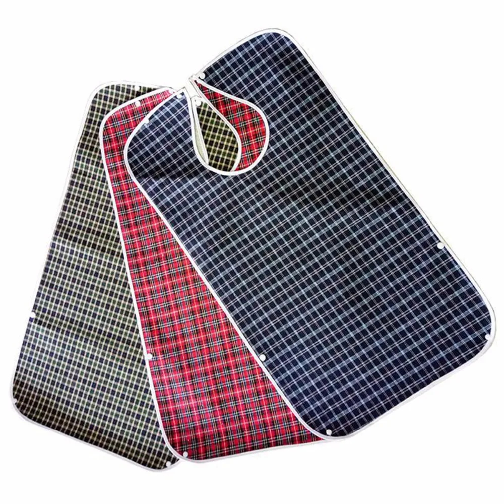 3pcs/set Waterproof Plaid Crumb Catcher Adult Bib Apron Reusable Clothes Protector Prevent Oil Juice Spill Elder Disability Wear
3pcs/set Waterproof Plaid Crumb Catcher Adult Bib Apron Reusable Clothes Protector Prevent Oil Juice Spill Elder Disability Wear