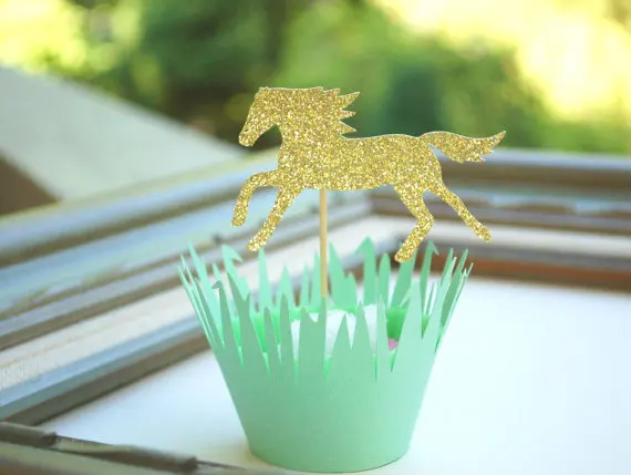 glitter running horse Cupcake Toppers Engagement Party Bachelorette birthday Wedding Bridal Shower Night food picks
glitter running horse Cupcake Toppers Engagement Party Bachelorette birthday Wedding Bridal Shower Night food picks