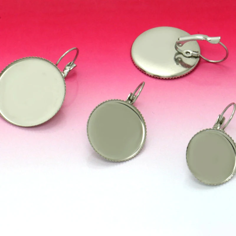 10pcs Stainless Steel Earrings Bases Settings Earring Blank DIY Earring Kits 18mm 20mm 25mm Bezel Earring Tray
10pcs Stainless Steel Earrings Bases Settings Earring Blank DIY Earring Kits 18mm 20mm 25mm Bezel Earring Tray