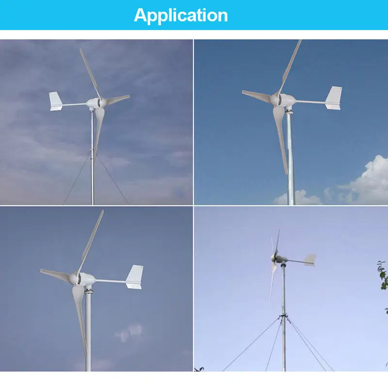 1000W Wind Turbine Generator AC 24V/48V 3 Blade 1150mm Low Wind Speed Windmill , with wind charge controller
1000W Wind Turbine Generator AC 24V/48V 3 Blade 1150mm Low Wind Speed Windmill , with wind charge controller