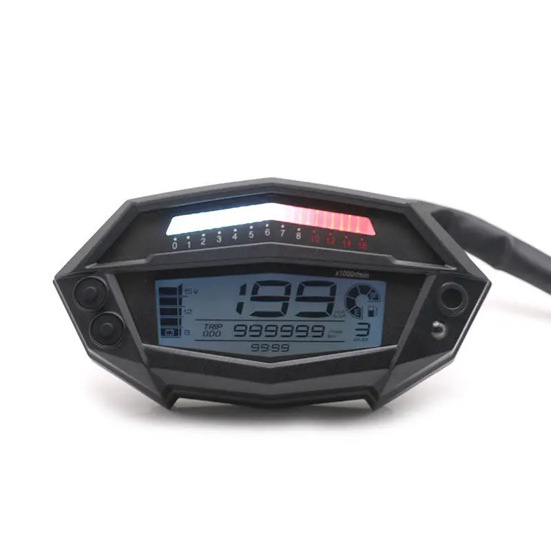 Мотоцикл DC 12V LCD Цифровой Регулируемый Тахометр спидометр одометр датчик топлива для Kawasaki Z1000 на заказ
Мотоцикл DC 12V LCD Цифровой Регулируемый Тахометр спидометр одометр датчик топлива для Kawasaki Z1000 на заказ