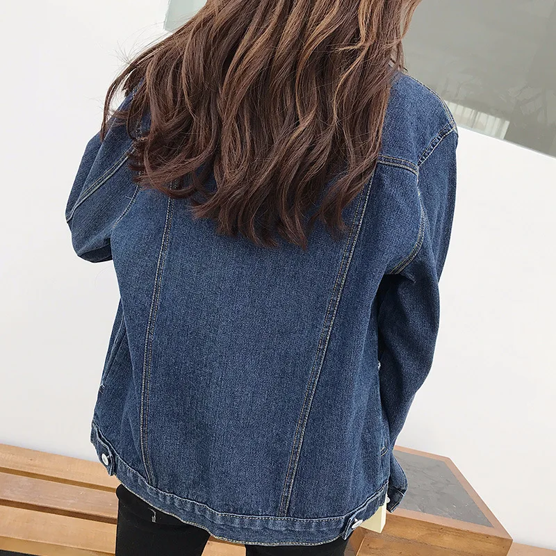 New Denim Jacket Women Autumn Streetwear Tops Spring Jeans Women Jacket Harajuku Fashion Denim Clothing Female Loose Outerwears
New Denim Jacket Women Autumn Streetwear Tops Spring Jeans Women Jacket Harajuku Fashion Denim Clothing Female Loose Outerwears