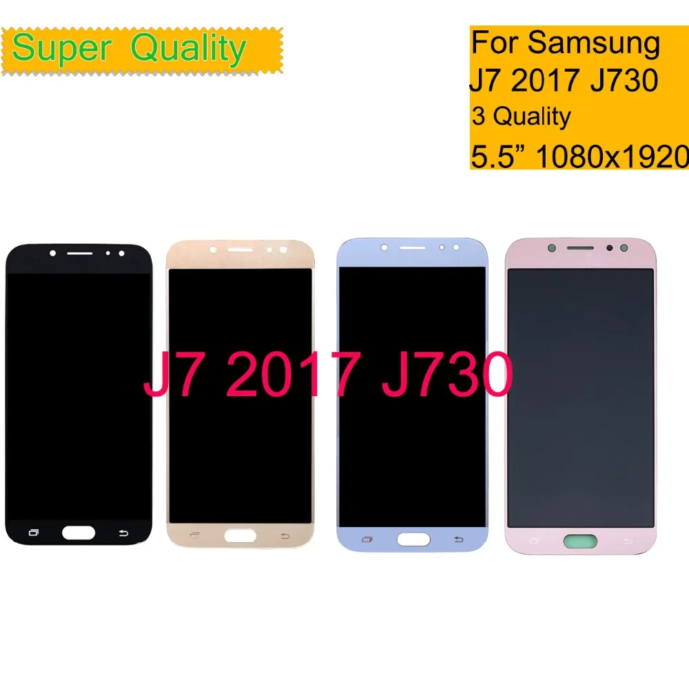 Super AMOLED дисплей для SAMSUNG GALAXY J7 Pro 2017, J730, J730F, ЖК-дисплей, сенсорный экран, дигитайзер, панель, монитор в сборе
Super AMOLED дисплей для SAMSUNG GALAXY J7 Pro 2017, J730, J730F, ЖК-дисплей, сенсорный экран, дигитайзер, панель, монитор в сборе
