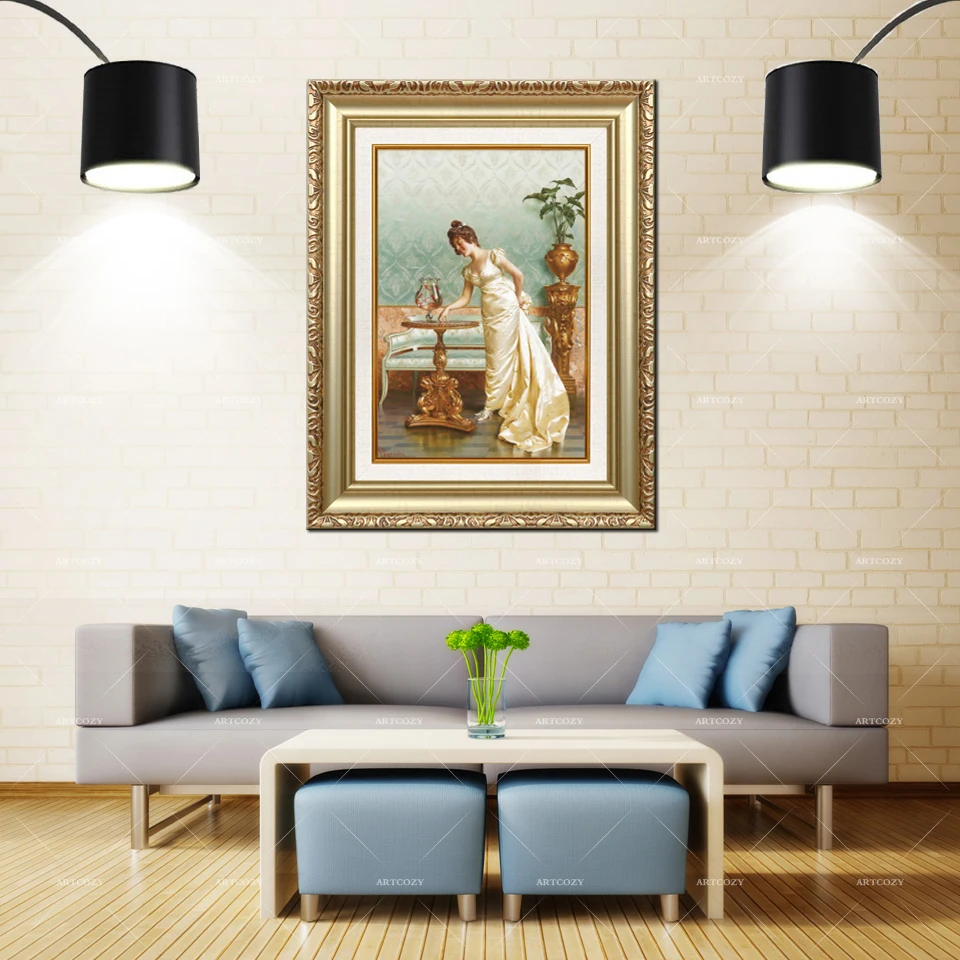 Artcozy Golden Frame Abstract Vittorio Reggianini Oil Painting Waterproof Canvas Paintings
Artcozy Golden Frame Abstract Vittorio Reggianini Oil Painting Waterproof Canvas Paintings