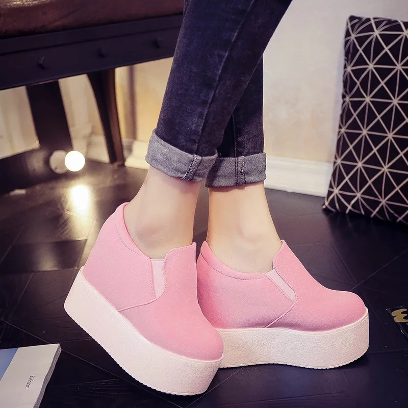 Spring New Korean round head leisure hundred thick bottom to increase superb high heel muffin single shoes
Spring New Korean round head leisure hundred thick bottom to increase superb high heel muffin single shoes