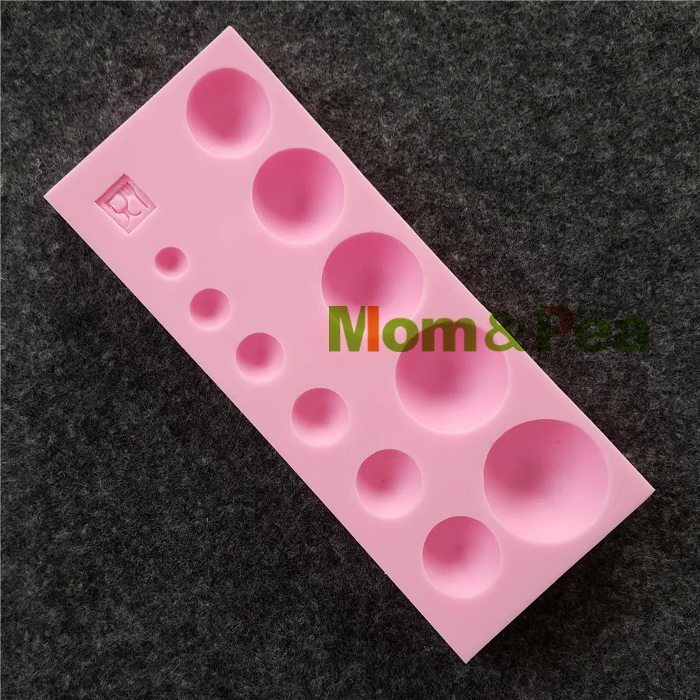 Mom&Pea 1162 Free Shipping Half Balls Silicone Mold Cake Decoration Fondant Cake 3D Mold Food Grade
Mom&Pea 1162 Free Shipping Half Balls Silicone Mold Cake Decoration Fondant Cake 3D Mold Food Grade
