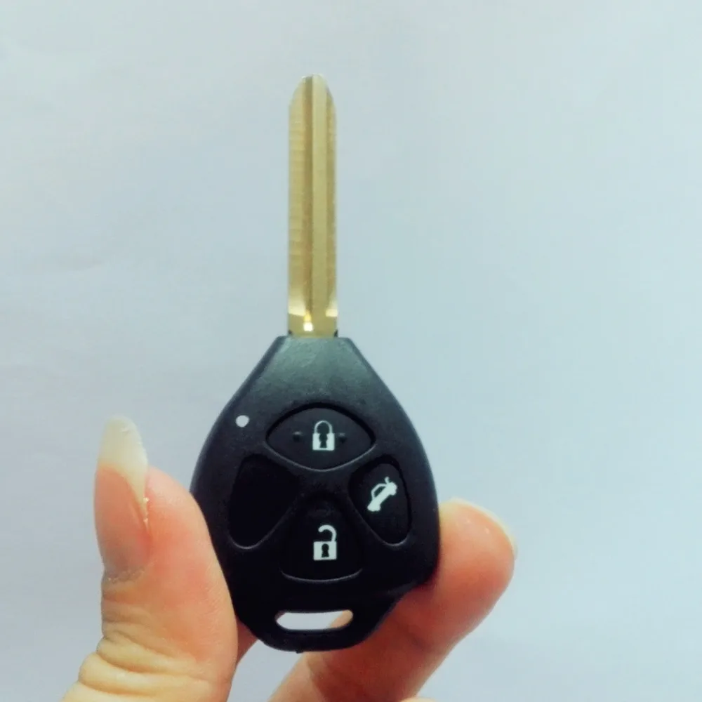 10 шт./лот 3 кнопки дистанционного ключа чехол для Toyota Camry Corolla Prado пустой Fob ЗАМЕНА
10 шт./лот 3 кнопки дистанционного ключа чехол для Toyota Camry Corolla Prado пустой Fob ЗАМЕНА