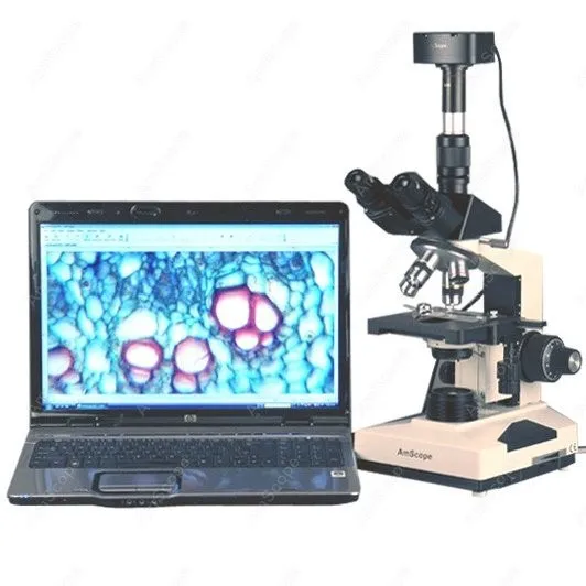 Biological Compound Microscope--AmScope Supplies 40X-1600X Biological Compound Microscope + 5MP Camera Win & Mac
Biological Compound Microscope--AmScope Supplies 40X-1600X Biological Compound Microscope + 5MP Camera Win & Mac