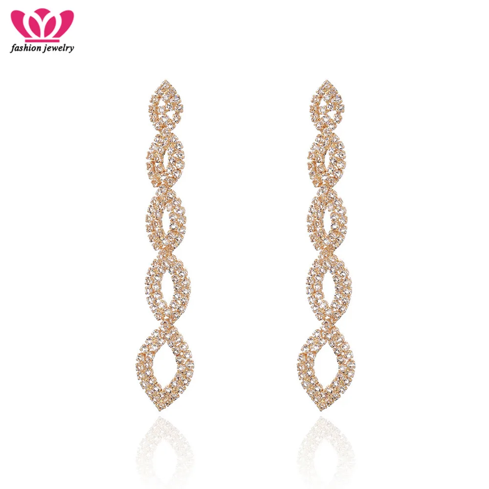 Charming Crystal Geometric Earrings Long Crystal Twist AAA+Cubic Zirconia Classic Style Jewelry For Fashion Women Earring Gifts
Charming Crystal Geometric Earrings Long Crystal Twist AAA+Cubic Zirconia Classic Style Jewelry For Fashion Women Earring Gifts