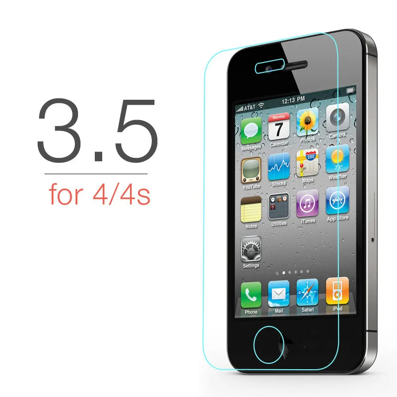 Защитное стекло закаленное 2.5d 9h для iphone 5s se 5 | Мобильные телефоны и аксессуары
