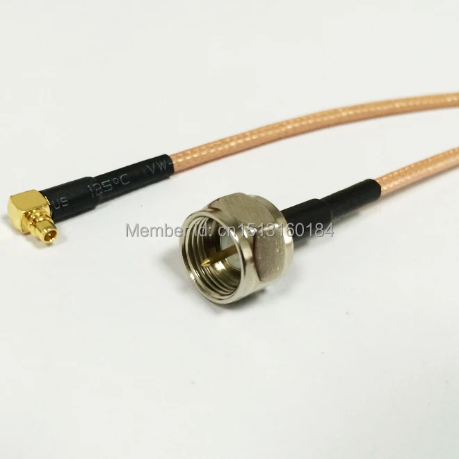 New Modem Coaxial Cable MMCX Male Plug Right Angle Connector To F Male Plug Connector RG316 Cable 15CM 6" Adapter
New Modem Coaxial Cable MMCX Male Plug Right Angle Connector To F Male Plug Connector RG316 Cable 15CM 6" Adapter