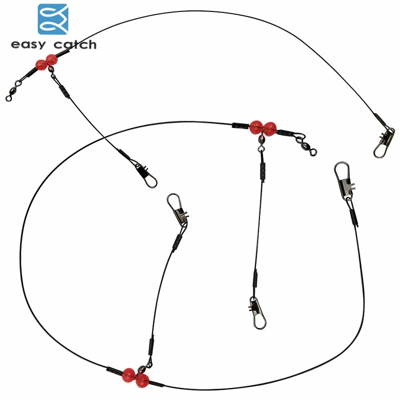 Easy Catch 24pcs Nylon Coated Stainless Steel Fishing Line 60cm 36cm Black Wire Leaders Trace Fishing Steel Wire With Arm Swivel
Easy Catch 24pcs Nylon Coated Stainless Steel Fishing Line 60cm 36cm Black Wire Leaders Trace Fishing Steel Wire With Arm Swivel