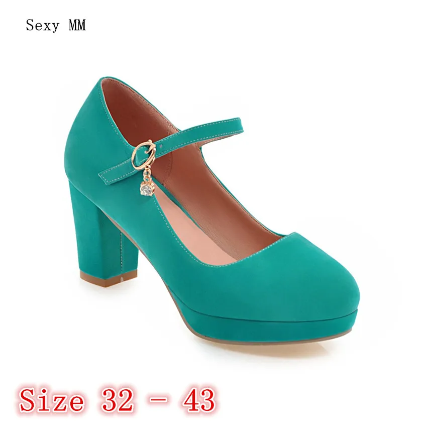 Women High Heel Shoes Platform Pumps Woman Thick High Heels Party Wedding Shoes Kitten Heels Small Plus Size 32 33 - 40 41 42 43
Women High Heel Shoes Platform Pumps Woman Thick High Heels Party Wedding Shoes Kitten Heels Small Plus Size 32 33 - 40 41 42 43