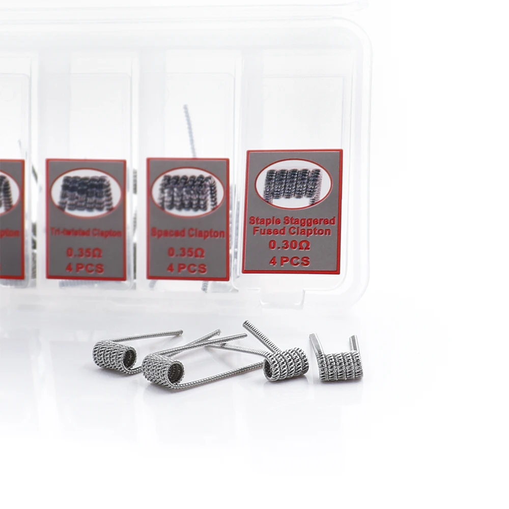 Demon Killer Violence Coil 7 in 1 Prebuilt Coils Alien V2 Tsuka Clapception Framed Clapton for RDA RBA Atomizer Tank | Электроника