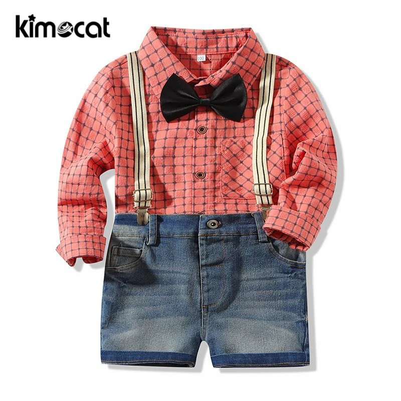 Kimocat Baby Boy Clothes Children's Handsome Casual 3pcs Suits Bow Pants Sports Kids Clothes Fashion Clothes Boys Clohing Set
Kimocat Baby Boy Clothes Children's Handsome Casual 3pcs Suits Bow Pants Sports Kids Clothes Fashion Clothes Boys Clohing Set
