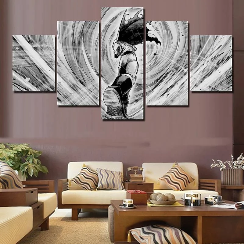 Холст картины Домашний Декор 5 шт. герои мультфильмов Картины Wall Art Печать