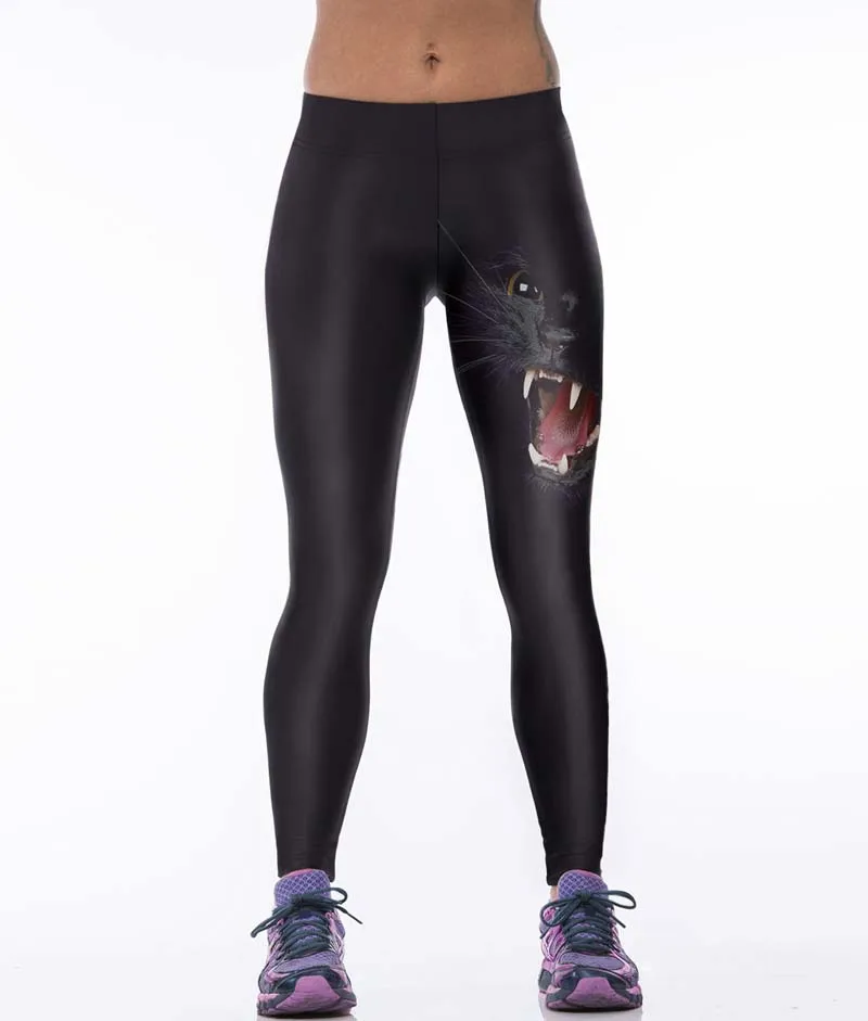 Fashion Black Women Leggings Animal Printed High Elastic Pants Fitness Mujer Leggins
Fashion Black Women Leggings Animal Printed High Elastic Pants Fitness Mujer Leggins