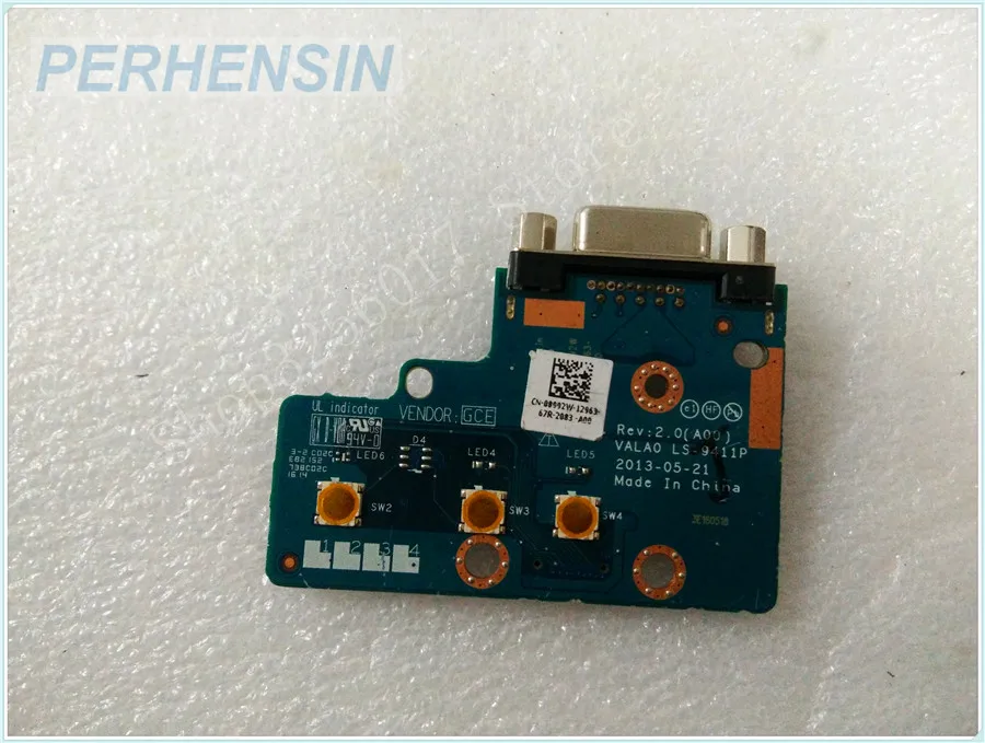 Original Genuine laptop FOR DELL FOR LATITUDE E6540 P29F SERIESVGA BOARD 8992W LS-9411P 08992W CN-08992W
Original Genuine laptop FOR DELL FOR LATITUDE E6540 P29F SERIESVGA BOARD 8992W LS-9411P 08992W CN-08992W