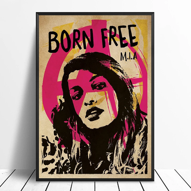 M.I.A Mathangi Maya Arulpragasam Music Poster Hip Hop Rap Music Band Star Poster Wall Art Painting Room Home Decor Canvas Print
M.I.A Mathangi Maya Arulpragasam Music Poster Hip Hop Rap Music Band Star Poster Wall Art Painting Room Home Decor Canvas Print