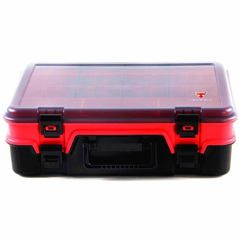 Multifunctional Waterproof Fishing Tackle Storage Plastic Box Double layer Fishing Tool profession Case Accessory 38.5*26.4*12cm
Multifunctional Waterproof Fishing Tackle Storage Plastic Box Double layer Fishing Tool profession Case Accessory 38.5*26.4*12cm