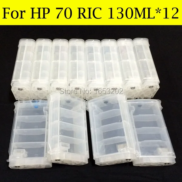 130ML HP70 Compatible Ink Cartridge For HP Designjet Z3200 3200printer with chip 12Colors
130ML HP70 Compatible Ink Cartridge For HP Designjet Z3200 3200printer with chip 12Colors