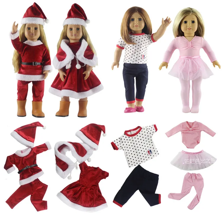 Hot sell! 4 set Leisure handmade dress clothes outfit Christmas gift present for 18 inch American Doll Toy clothes
Hot sell! 4 set Leisure handmade dress clothes outfit Christmas gift present for 18 inch American Doll Toy clothes