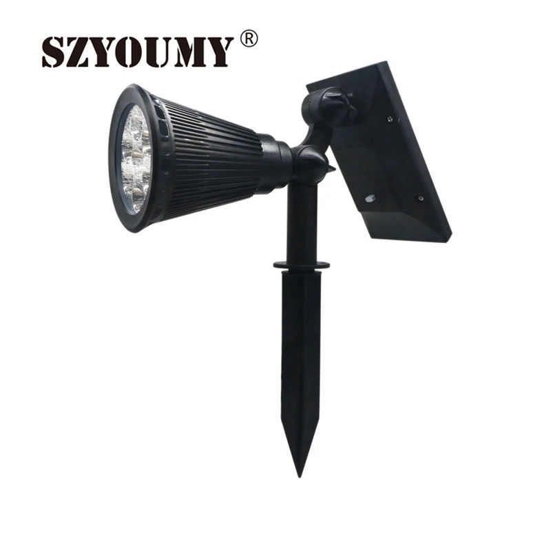Уличный фонарь SZYOUMY на солнечной батарее, точечный светильник с 7 светодиосветодиодный, 2 режима, освесветильник для ландшафта, газона, сада
Уличный фонарь SZYOUMY на солнечной батарее, точечный светильник с 7 светодиосветодиодный, 2 режима, освесветильник для ландшафта, газона, сада
