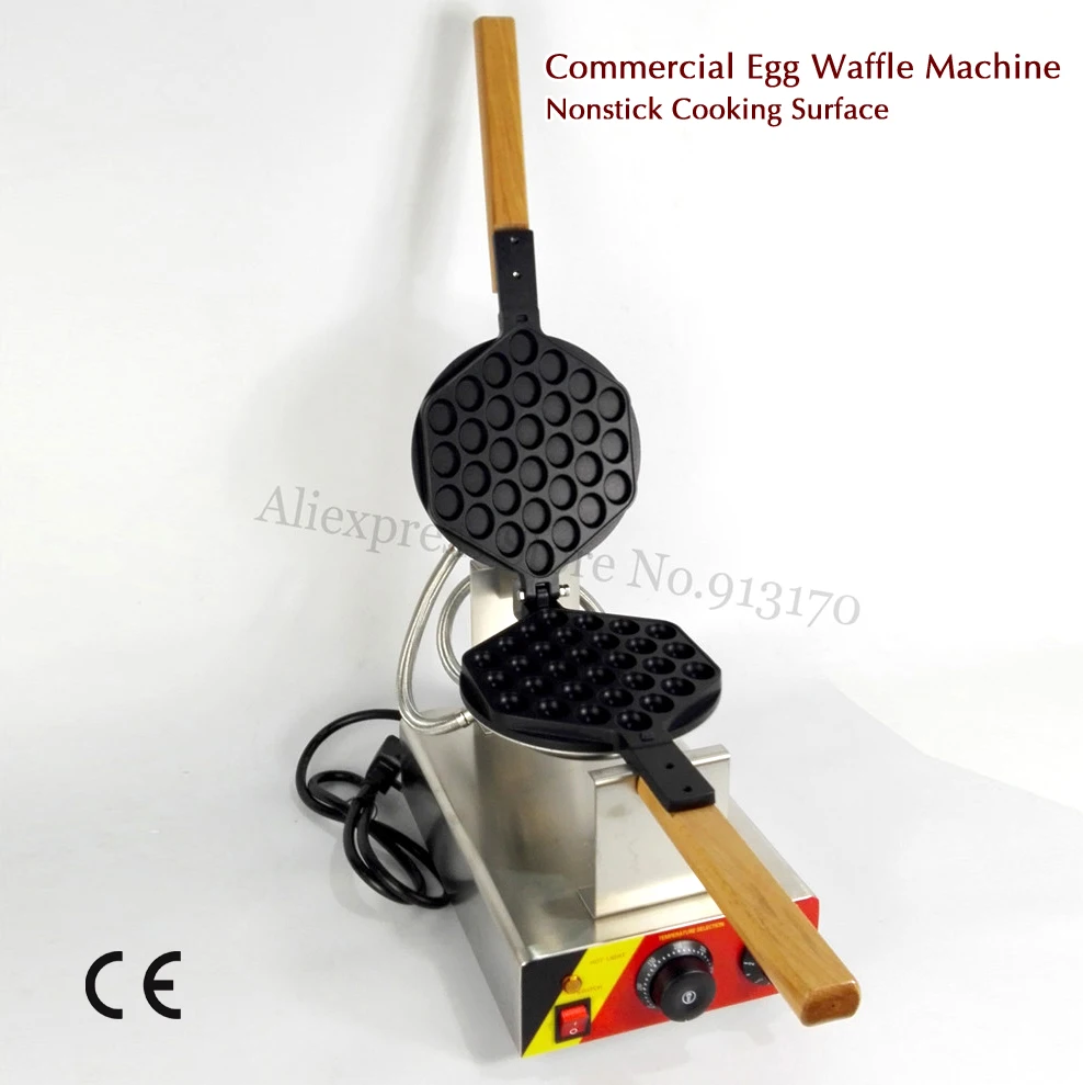 Bubble Waffle Machine Egg Waffle Eggettes Maker Electric Non-stick 220V/110V Wholesale
Bubble Waffle Machine Egg Waffle Eggettes Maker Electric Non-stick 220V/110V Wholesale