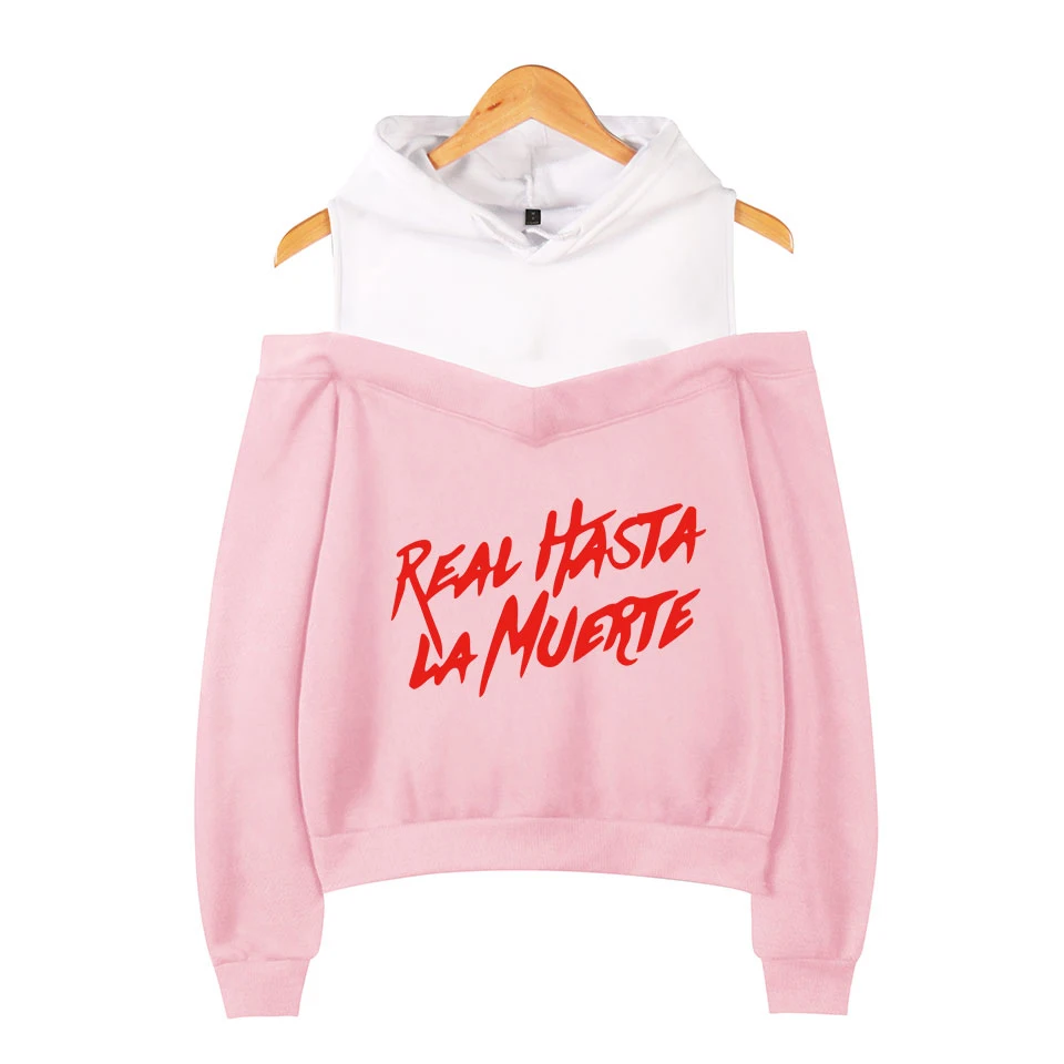 Real hasta la muerte 2019 Korean The New Off-shoulder Sexy Women's Hoodies Sweatshirt Fashion Streetwear Harajuku Popular
Real hasta la muerte 2019 Korean The New Off-shoulder Sexy Women's Hoodies Sweatshirt Fashion Streetwear Harajuku Popular
