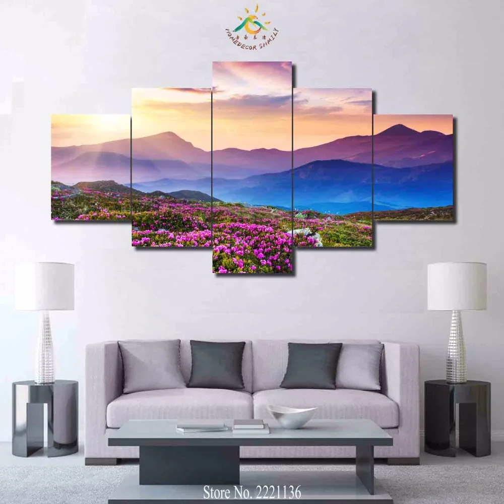 3-4-5 panels/set Full of purple wildflower Modern Home Wall Decor Canvas Picture Art HD Print Painting On Canvas For Living Room
3-4-5 panels/set Full of purple wildflower Modern Home Wall Decor Canvas Picture Art HD Print Painting On Canvas For Living Room