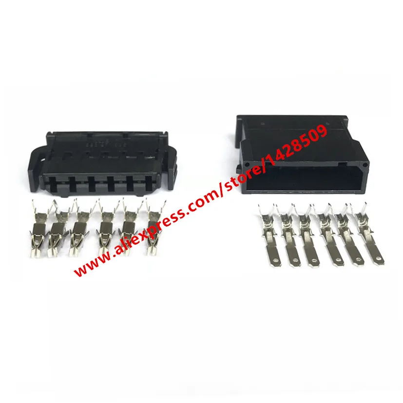 20 Sets 6 Pin Automotive Connector Female Male Auto Electrical Plug 893 971 996/893 971 636 For VW
20 Sets 6 Pin Automotive Connector Female Male Auto Electrical Plug 893 971 996/893 971 636 For VW