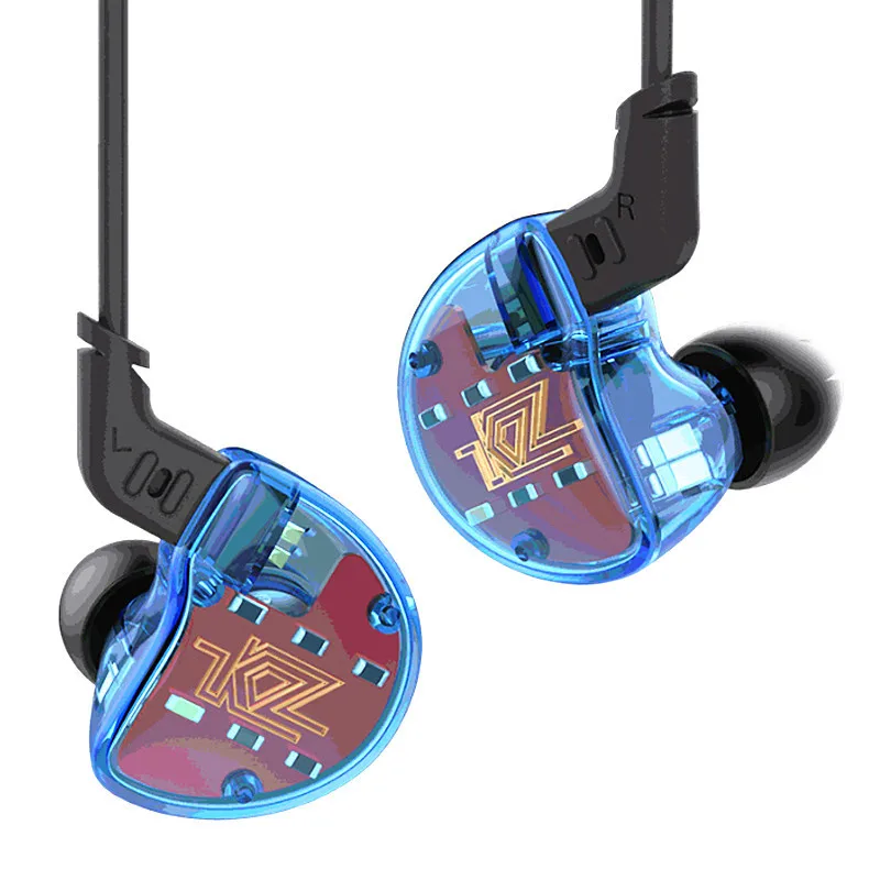 Наушники вкладыши KZ ZS10 Hi Fi с микрофоном 3 5 мм|sport earphone|in ear earphonesearbuds earphones |