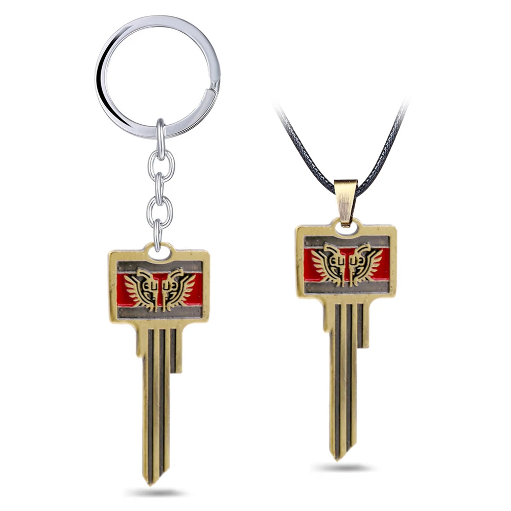 Game PLAYERUNKNOWN'S BATTLEGROUNDS Keyring PUBG Necklace Triumph Crate Key Pendant Keychain Charm Fan Gift Souvenir
Game PLAYERUNKNOWN'S BATTLEGROUNDS Keyring PUBG Necklace Triumph Crate Key Pendant Keychain Charm Fan Gift Souvenir