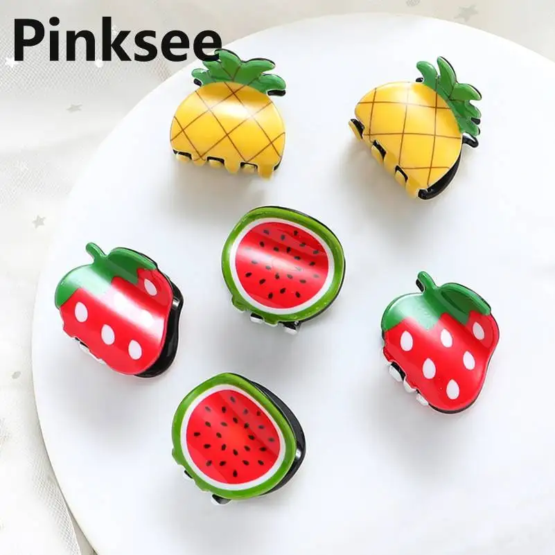 Lovely Kids Hair Claw Hair Clips Barrette Clamp Mini Cartoon Fruit Shape Hair Crab Make UP Ornaments Accessories Hairpin
Lovely Kids Hair Claw Hair Clips Barrette Clamp Mini Cartoon Fruit Shape Hair Crab Make UP Ornaments Accessories Hairpin