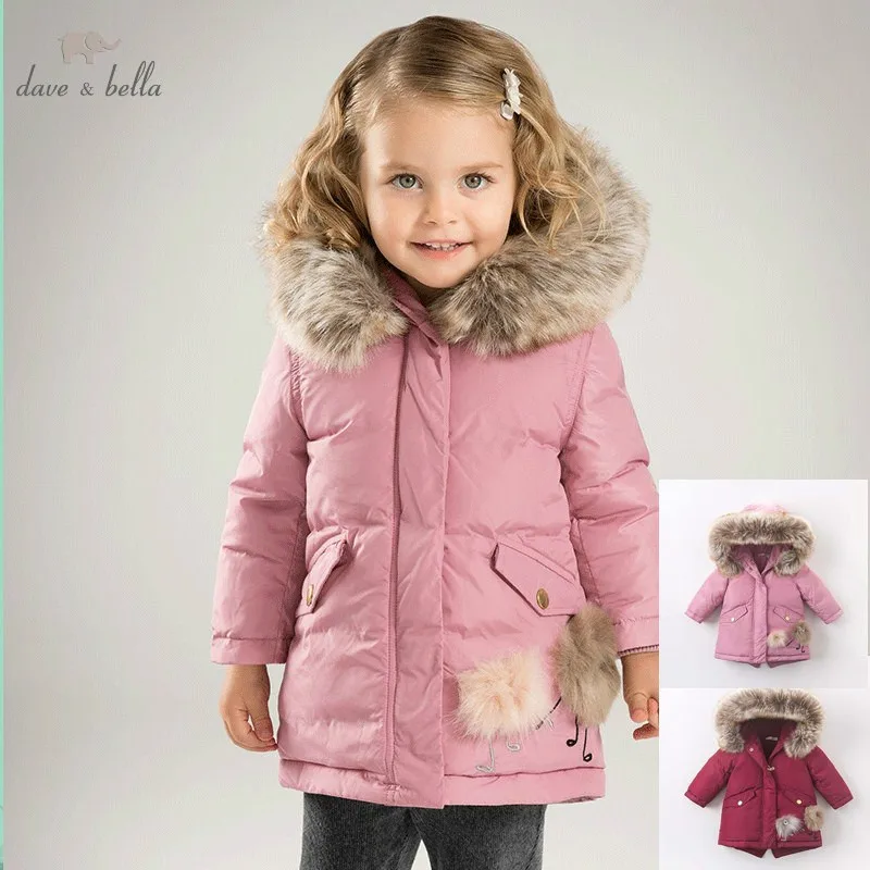 DB6098 dave bella winter baby girls down jacket children 90% white duck down padded coat kids hooded outerwear
DB6098 dave bella winter baby girls down jacket children 90% white duck down padded coat kids hooded outerwear