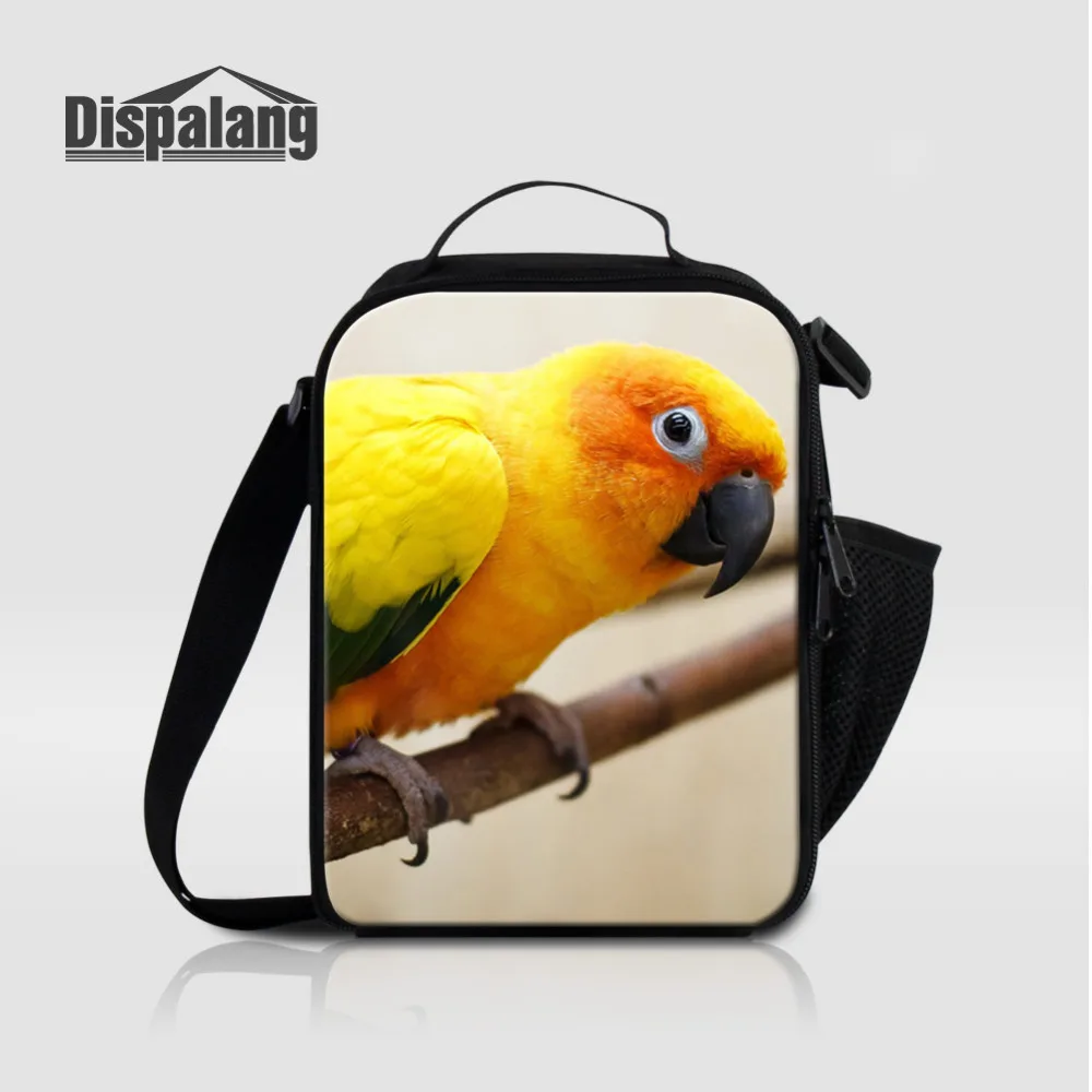 Dispalang Thermal Lunch Bag for Kids Parrot Animal Print Casual Insulated Picnic Bag Students Cooler Thermo Food bag
Dispalang Thermal Lunch Bag for Kids Parrot Animal Print Casual Insulated Picnic Bag Students Cooler Thermo Food bag