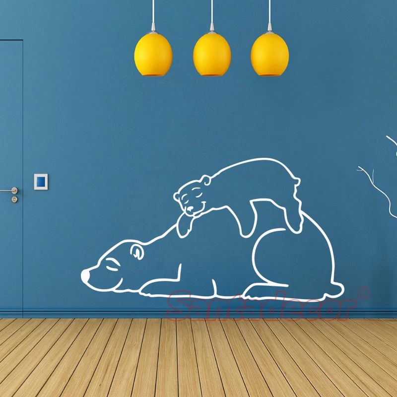 Cute Polar Bears Wall decor Animal Vinyl Wall Sticker Art Mural Decals Removable Room Decor Home Decor Poster House Decoration
Cute Polar Bears Wall decor Animal Vinyl Wall Sticker Art Mural Decals Removable Room Decor Home Decor Poster House Decoration