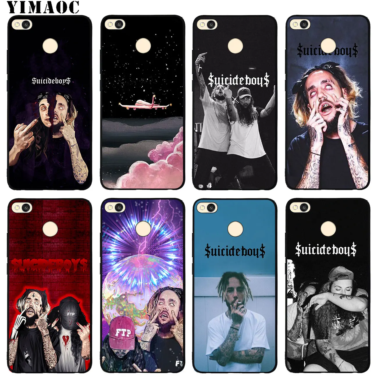 YIMAOC FTP $ uicideboy Suicideboys Мягкий силиконовый чехол для телефона Xiaomi MI 10 9 9T CC9 CC9E A3 Pro 8 SE A2
