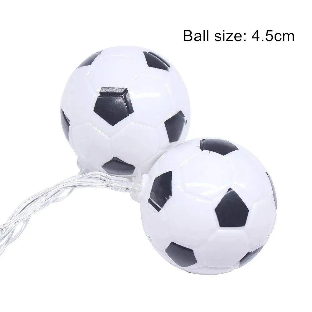 led Soccer String Lights Fairy Plastic Football Light 10M 100 Ball Bulbs Decors for Home Garden Christmas Party US EU Plug
led Soccer String Lights Fairy Plastic Football Light 10M 100 Ball Bulbs Decors for Home Garden Christmas Party US EU Plug