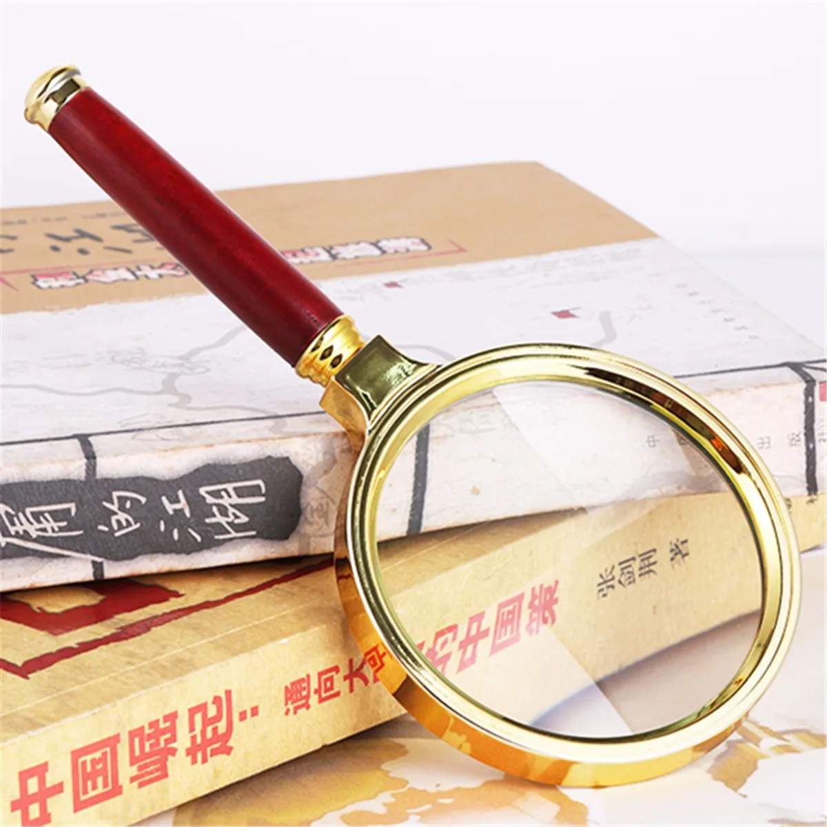 

70mm Portable 10X Magnifier Handheld Magnifying Glass Loupe Lens Jewelry DIY Reading Books for Elder Eye's Accessories