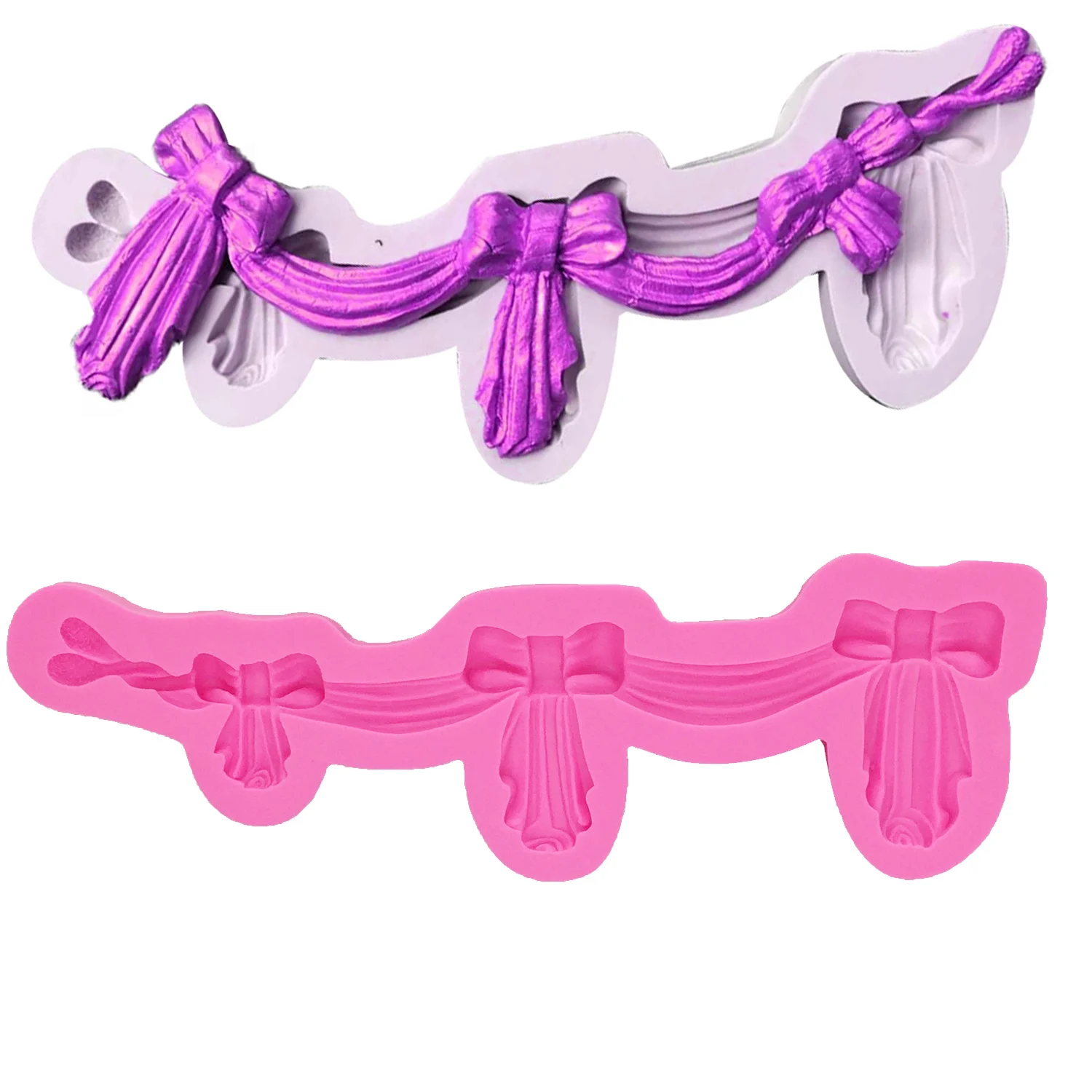 DIY Bow lace silicone mold fondant mold cake decorating chocolate mold sugar decoration tools for cake turning edge T1218
DIY Bow lace silicone mold fondant mold cake decorating chocolate mold sugar decoration tools for cake turning edge T1218