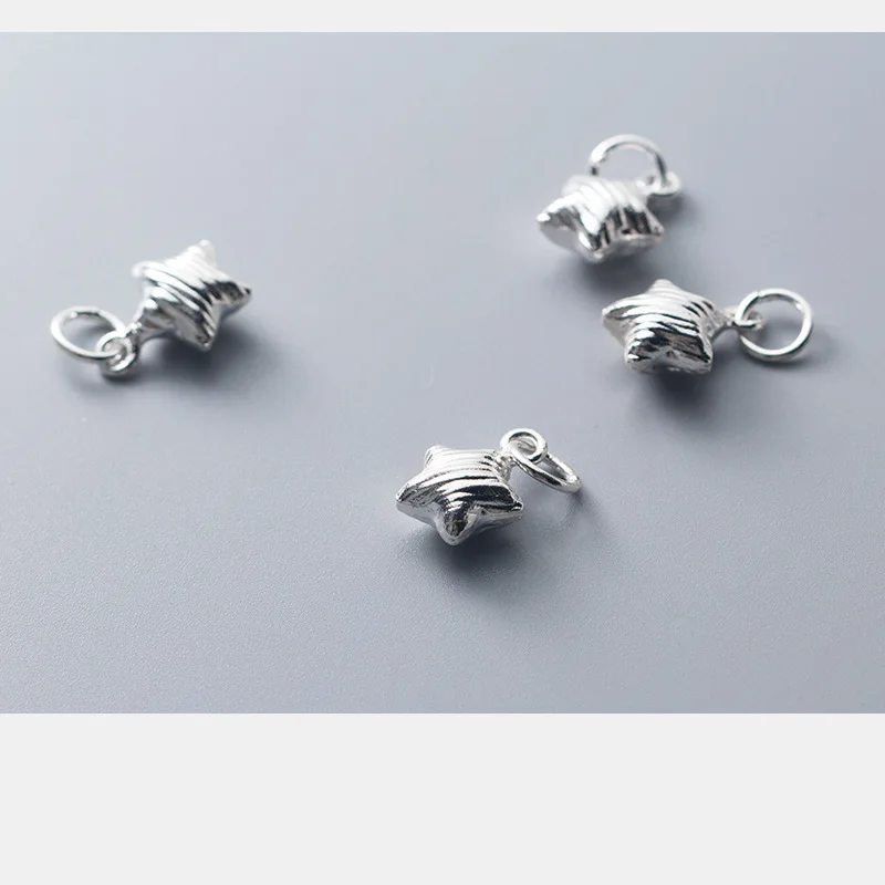 UQBing 15*11*7mm Lovely Cute Star 925 Sterling Silver Charms Pendants for Jewelry Making DIY Handmade Craft
UQBing 15*11*7mm Lovely Cute Star 925 Sterling Silver Charms Pendants for Jewelry Making DIY Handmade Craft