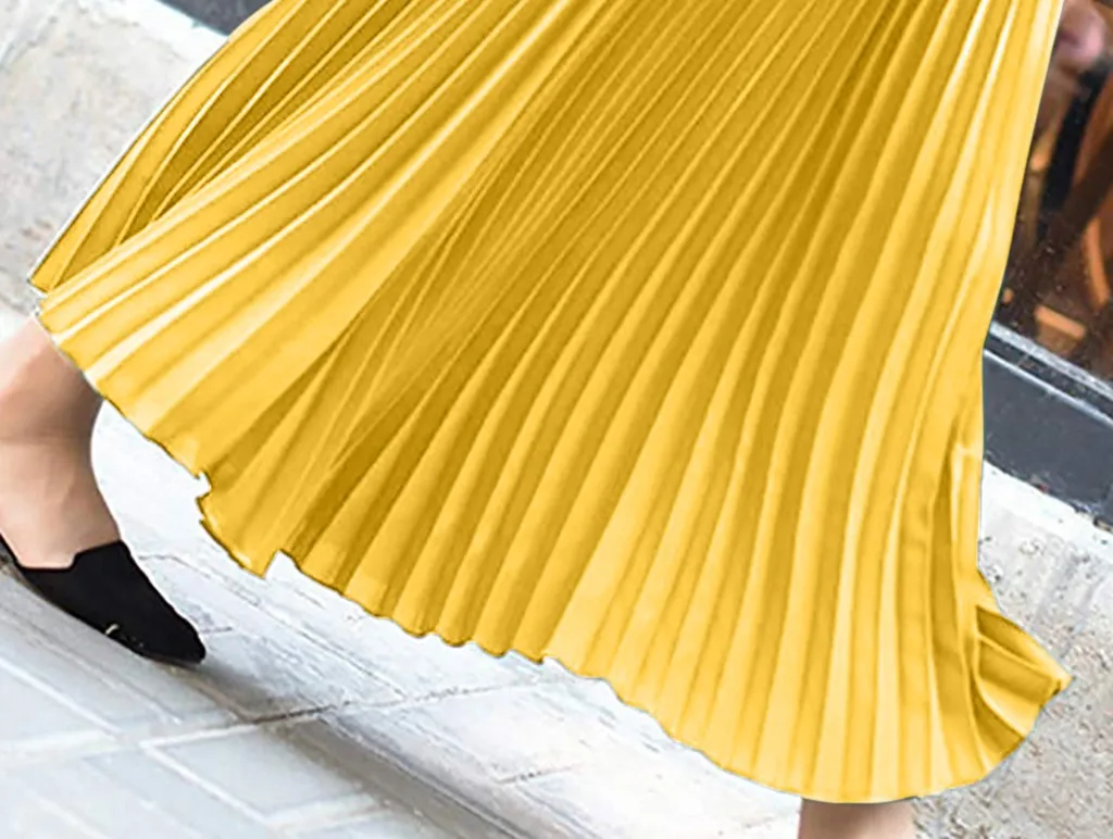 2019 Summer Women European and American Style Pleated silhouetteAnkle-Length Skirt solid polyester Skirt l0409
2019 Summer Women European and American Style Pleated silhouetteAnkle-Length Skirt solid polyester Skirt l0409