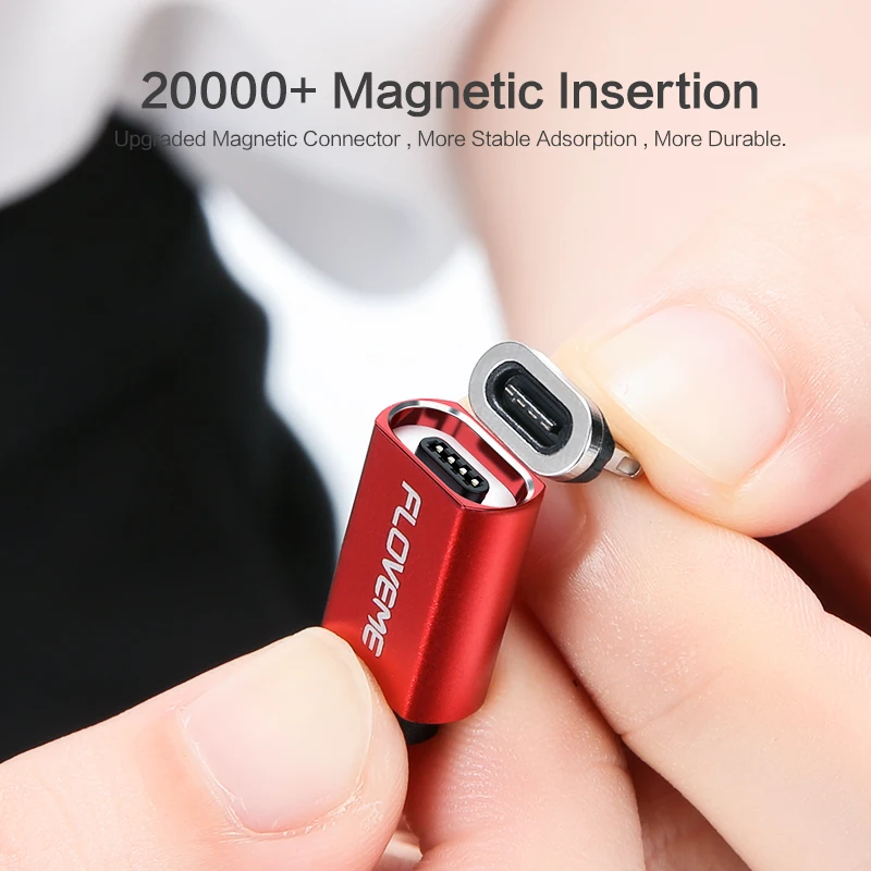 FLOVEME 3A (макс.) магнитный кабель быстрой зарядки Тип usb C Micro USB для iPhone X Xs Max XR